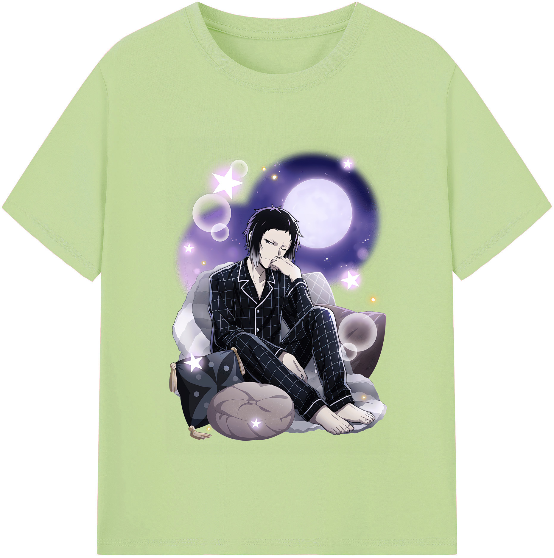 （画像用） 文豪ストレイドッグス Bungo Stray Dogs 綿100％半袖Tシャツ（フロントプリント）